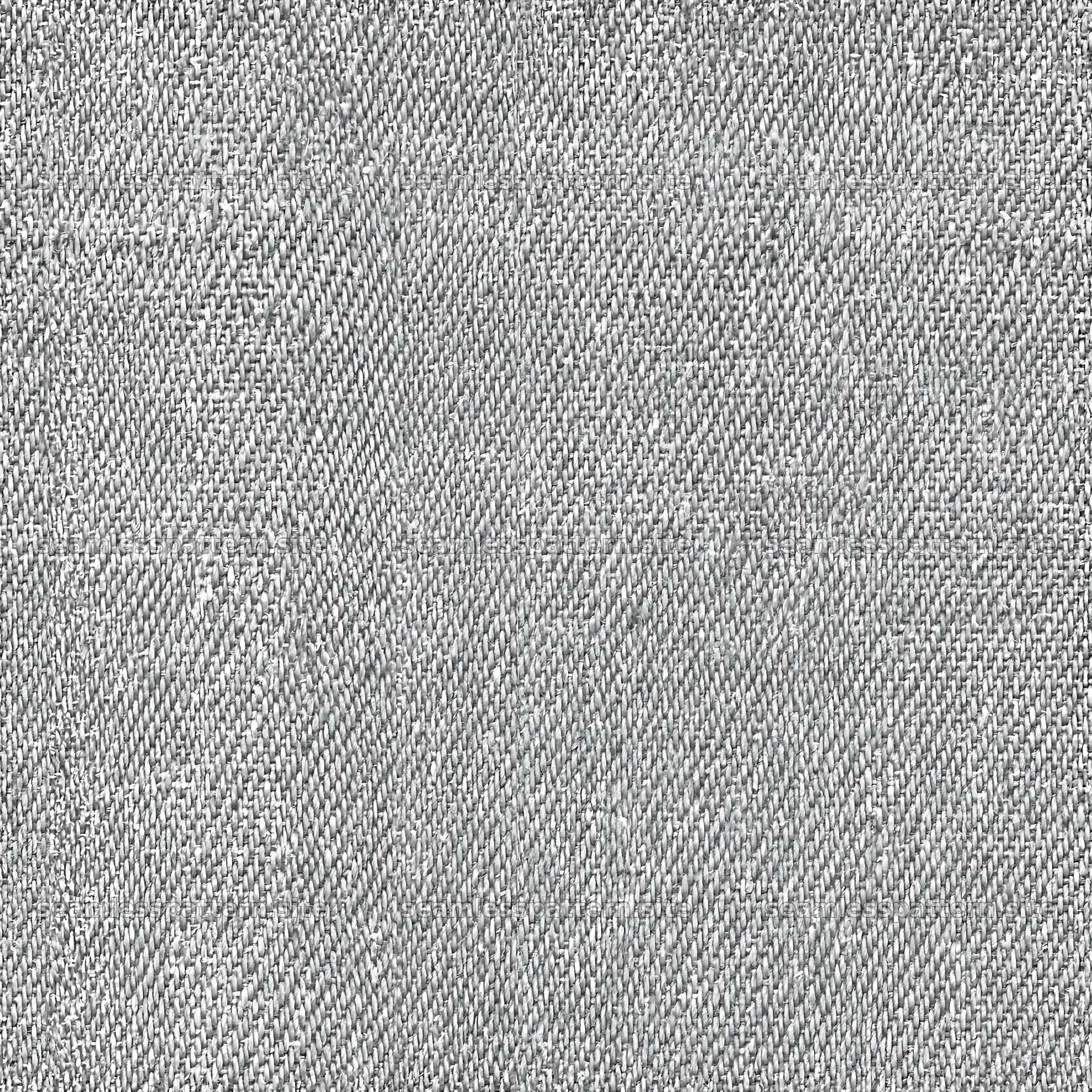 Tileable denim fabric texture with classic weave pattern