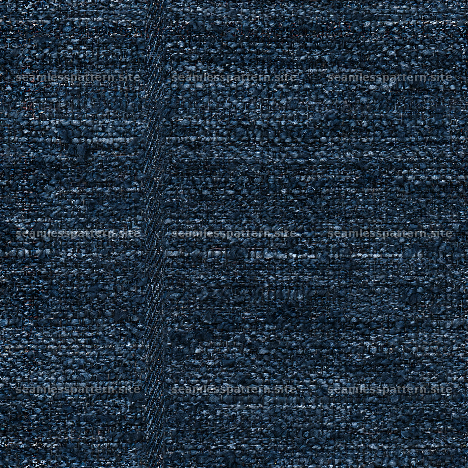 Seamless dark wash denim texture for fabric and wallpaper