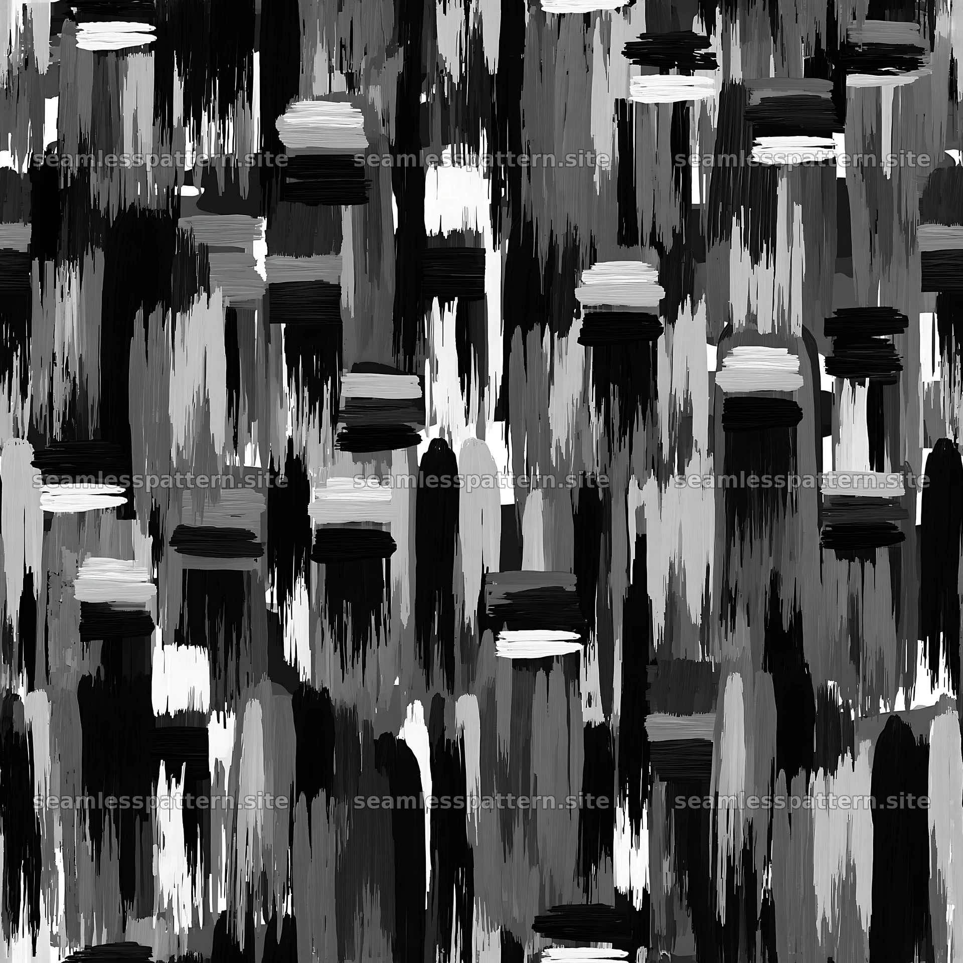Seamless khaki camouflage brushstroke pattern