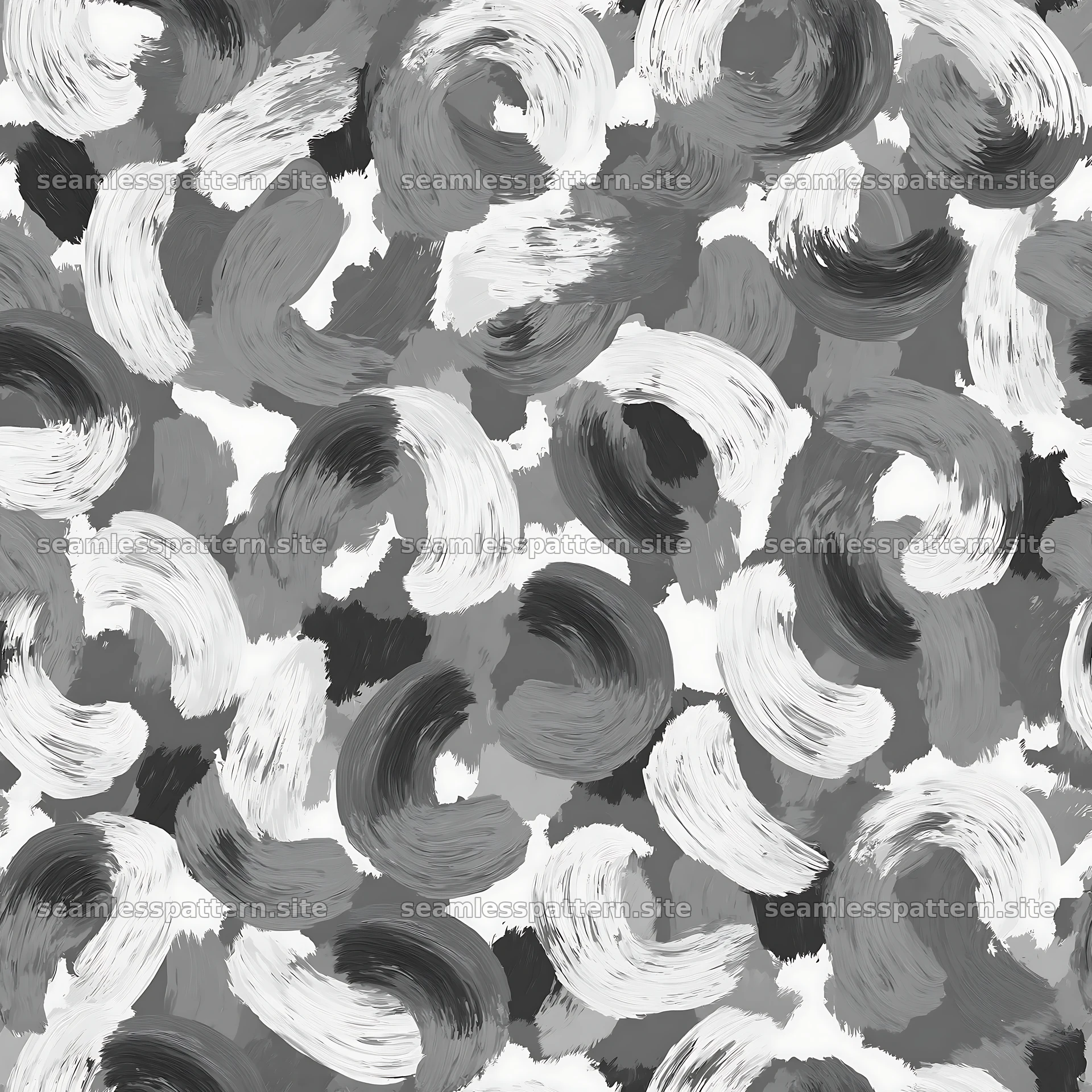 Seamless desert camouflage brushstroke pattern
