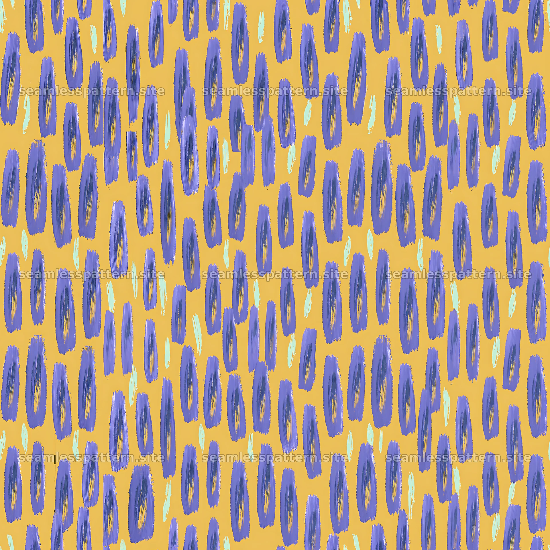 Repeat lavender brushstroke pattern for fabric and wallpaper