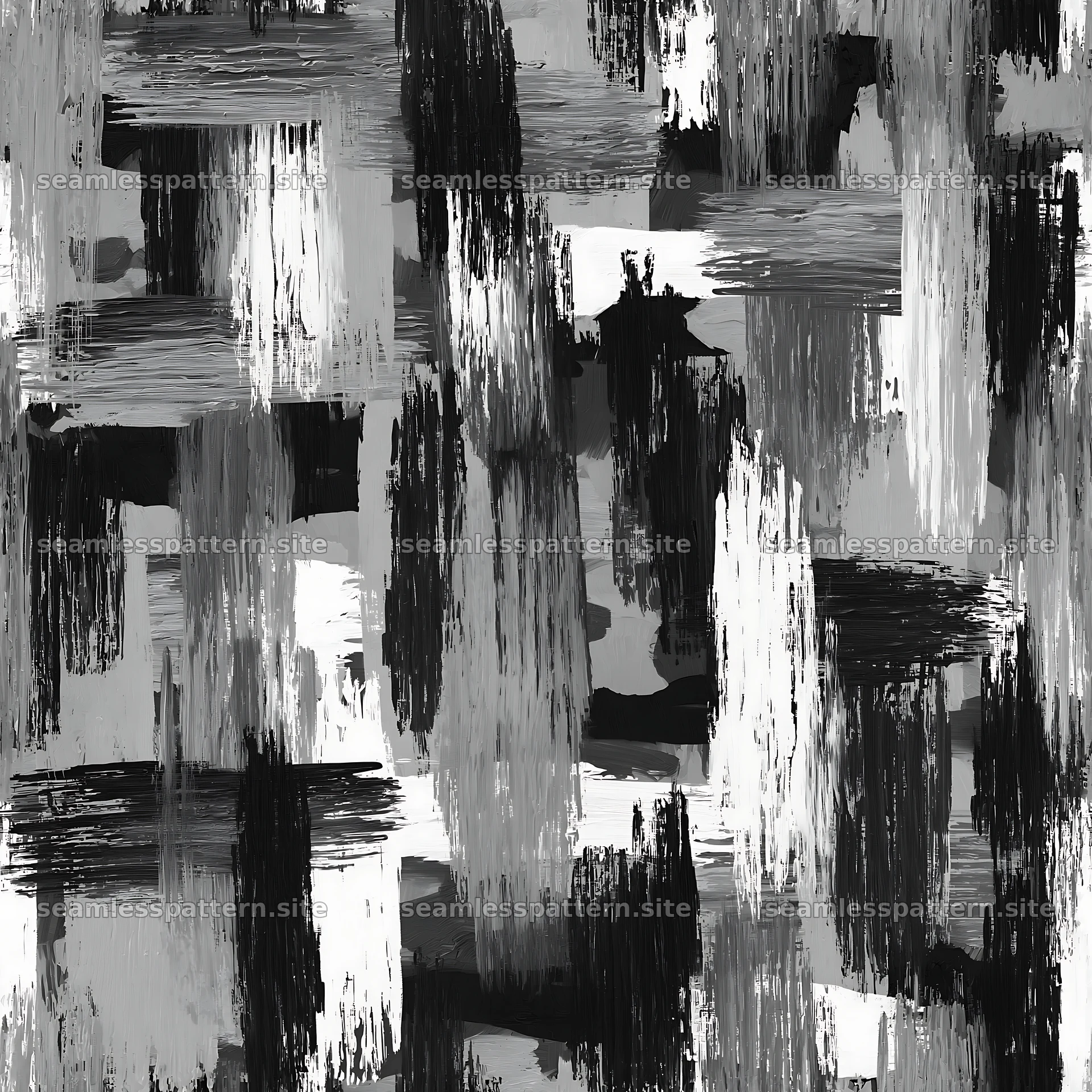 Seamless military camouflage brushstroke pattern design