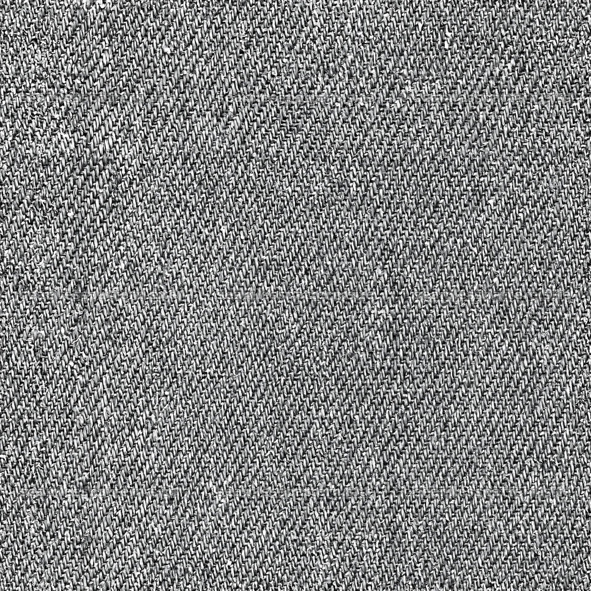 Tileable denim fabric texture in gray for textiles and wallpaper