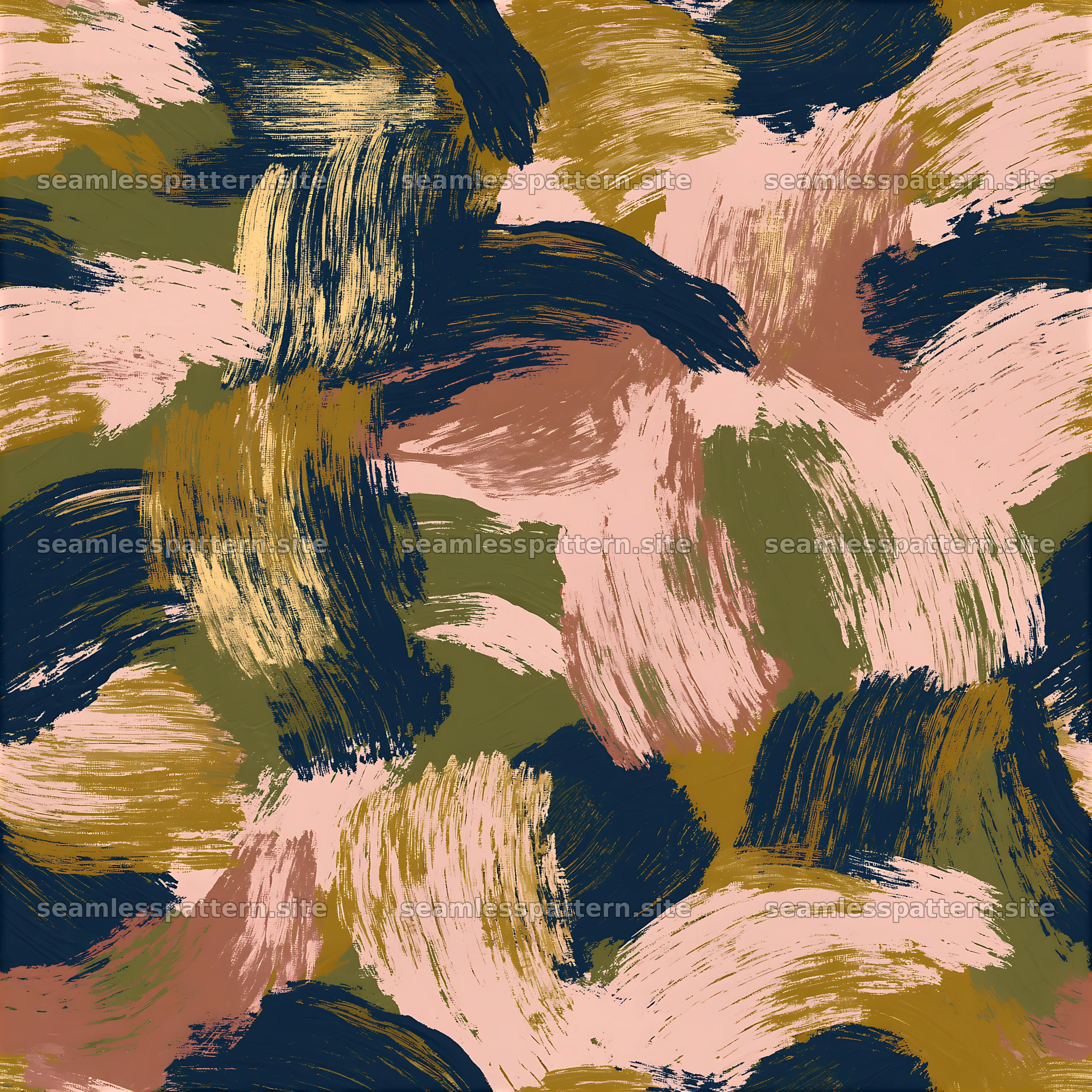 Bold acrylic paint smear texture tileable texture seamless pattern