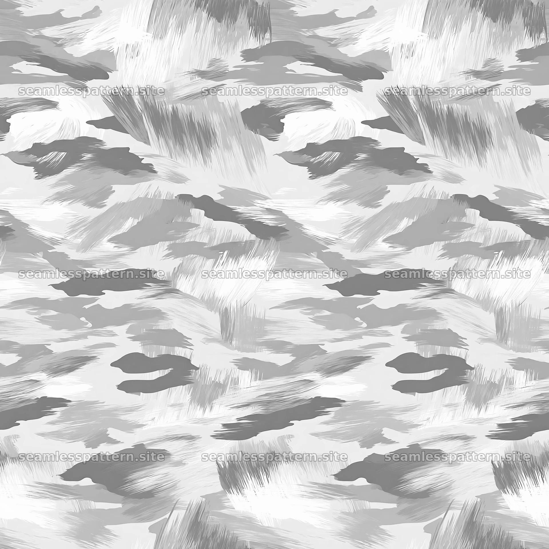 Seamless beige camouflage brushstroke pattern for fabric usage