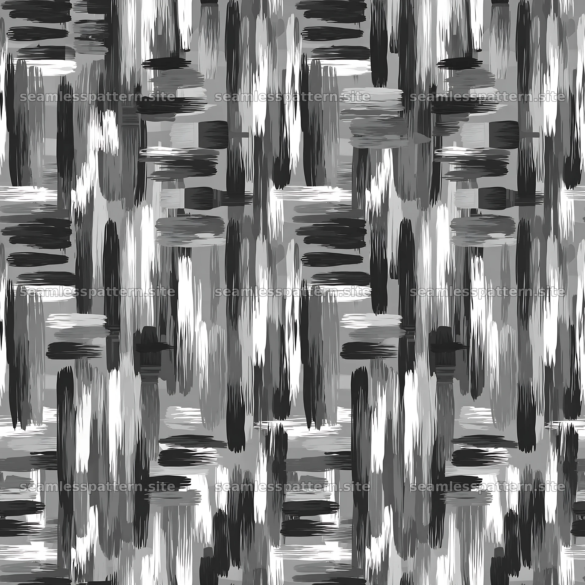Seamless khaki camouflage brushstroke pattern