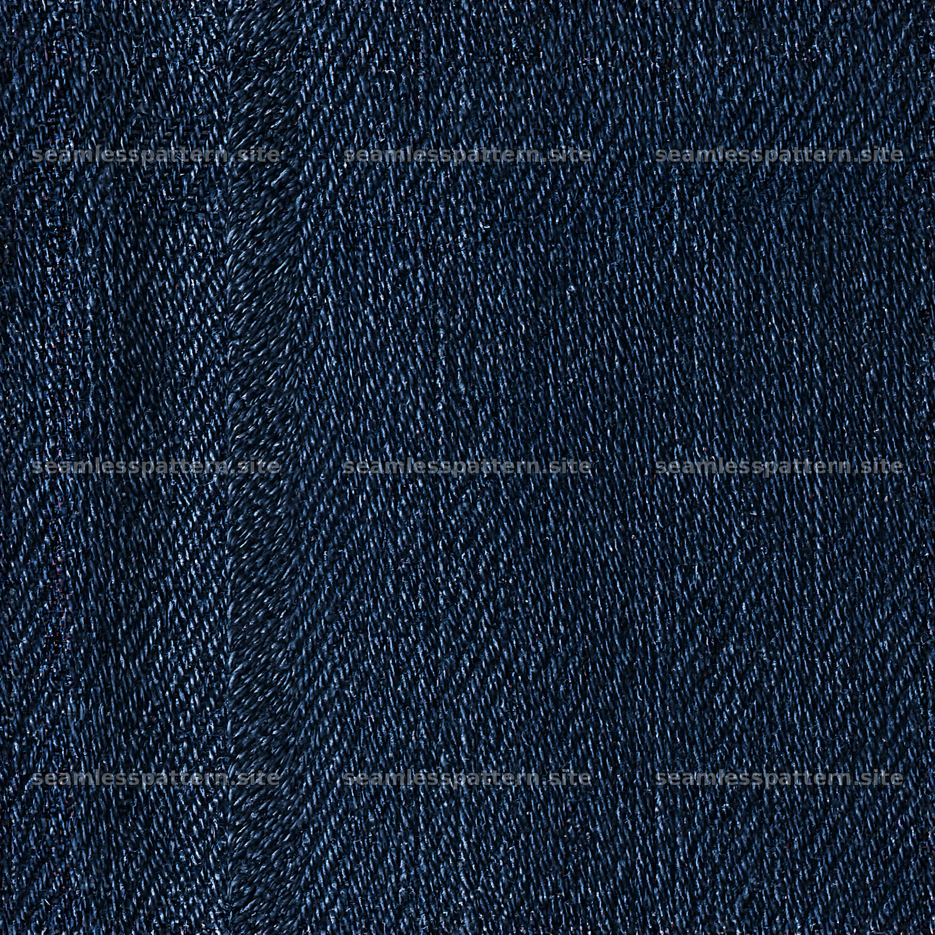 Seamless dark wash denim texture for fabrics and wallpapers