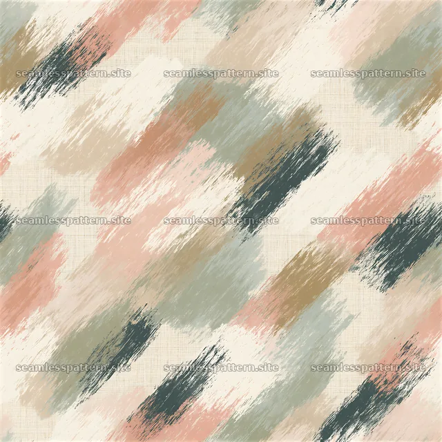 Seamless texture of delicate paint streaks in soft pastel colors