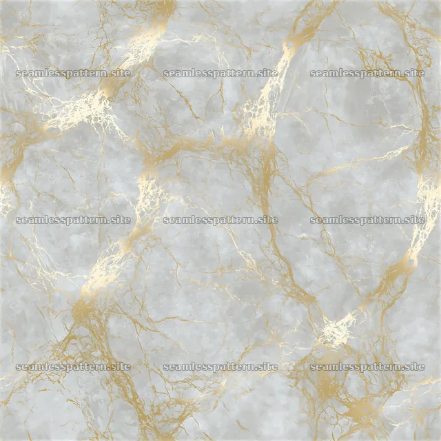 Luxury gold vein seamless texture with gray background